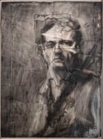 Frank Auerbach, Self-Portrait, 1958 (detail). Charcoal and chalk on paper. Private collection. © the artist, courtesy of Frankie Rossi Art Projects, London.
