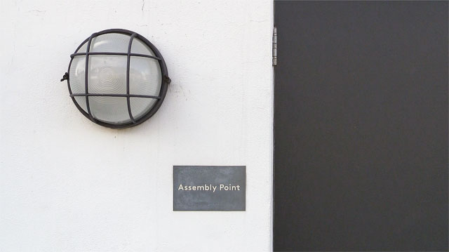Assembly Point, London, exterior view, 2018. Photograph: Martin Kennedy.