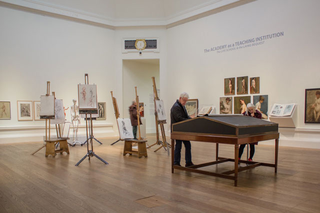 Ages of Wonder – Scotland's Art 1540 to Now, installation view, Gallery I, Life Drawing Room.
