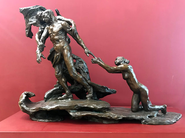 Camille Claudel. L’Âge mur (The Age of Maturity), 1887. Bronze, 114(h) x 163(w) x 72(d) cm. © RMN-Grand Palais (Musée d'Orsay). Photograph: Martin Kennedy.