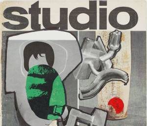 For his current show at the Henry Moore Institute, Gall has played around with old copies of The Studio magazine to make new cover versions