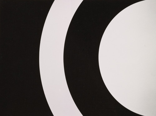 Omega, painting, 1961. Alexander Liberman papers, Archives of American Art, Smithsonian Institution.
