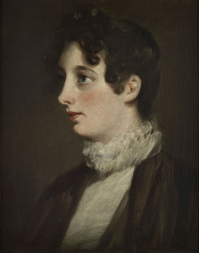 John Constable. Portrait of Laura Moubray, 1808. Oil on canvas, 44.5 × 35.5 cm. Scottish National Gallery. © National Galleries of Scotland.