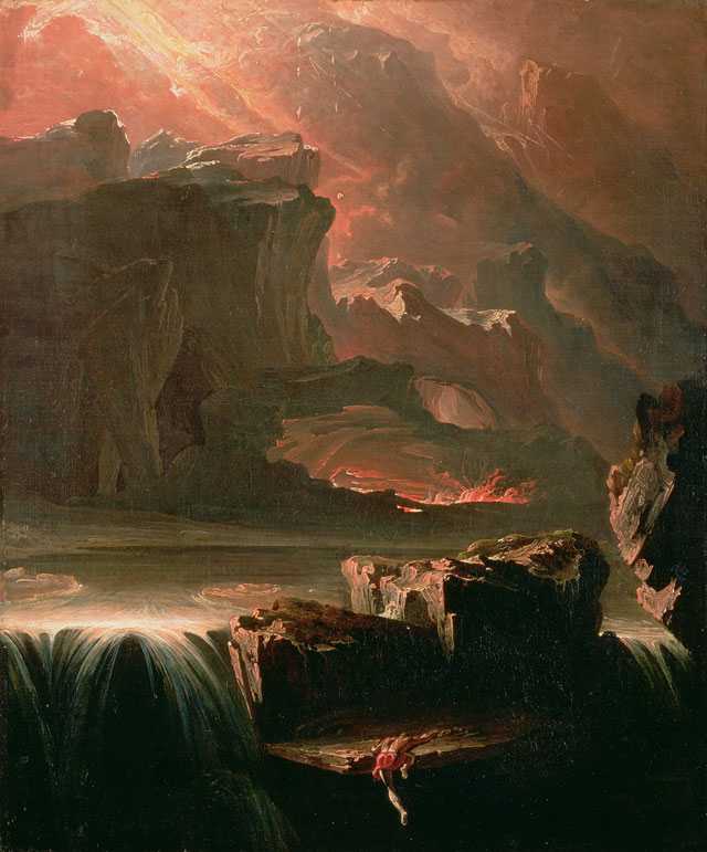 John Martin. Sadak in Search of the Waters of Oblivion, 1812. Oil on canvas. Courtesy of Southampton City Art Gallery, Hampshire, UK / Bridgeman Images.