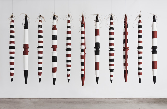 Tony Albert, Alair Pambegan. Frontier wars (Flying Fox Story Place), 2014. AGNSW, Purchased with funds provided by the Aboriginal Collection Benefactors' Group 2015. © Tony Albert and Alair Pambegan.