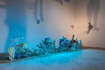 Anna Boghiguian The Sunken Boat: A glimpse into past histories, 2025. Installation view, Courtesy Turner Contemporary. Photo: Thierry Bal.