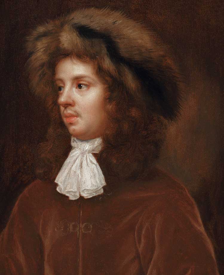 Mary Beale. Charles Beale, late 1650s. Oil on paper, laid on panel, 12 ½ × 10 ¼ in (31.8 × 26 cm). Philip Mould & Company.