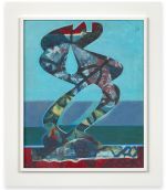 Eileen Agar. DNA Figure, 1968. Acrylic on board, 29½ x 24 in (74.9 x 61 cm).