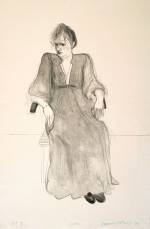 David Hockney. Celia, 1973. Lithograph, 42 3/4 x 28 1/2 in Edition: 52 © David Hockney / Gemini G.E.L.