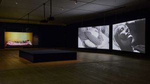 Three seductive, spellbinding films demonstrate the Uzbek artist and film-maker’s confidence in letting images tell the story, in her first solo exhibition at a UK institution
