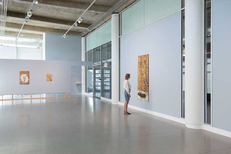 Bill Lynch: The Exile of Dionysus. Installation view, Brighton CCA, 2022. Photo: Rob Harris.