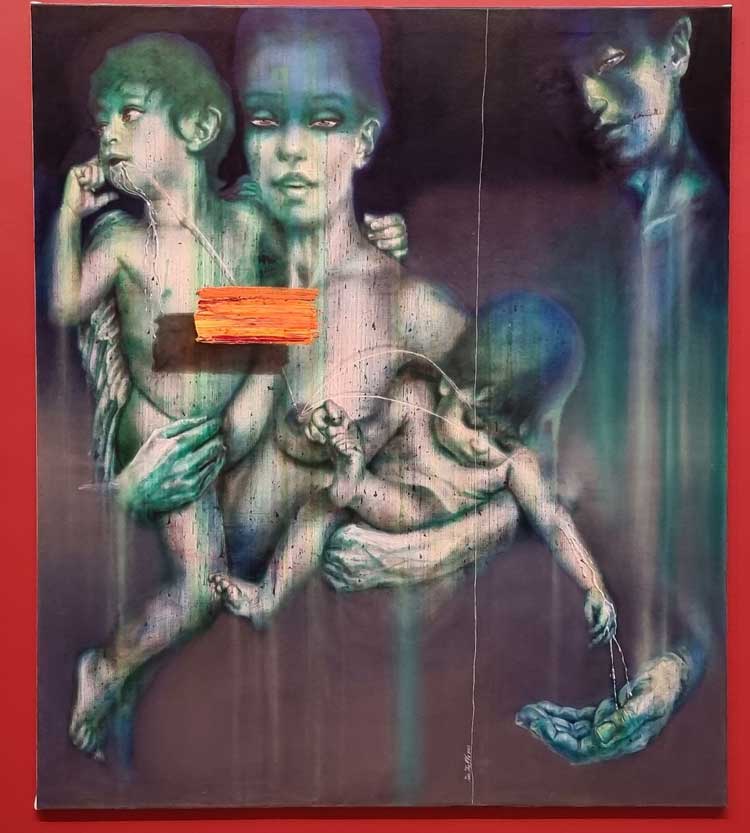 Sara Shamma. Untitled, 2023. Inspired by Peter Paul Rubens